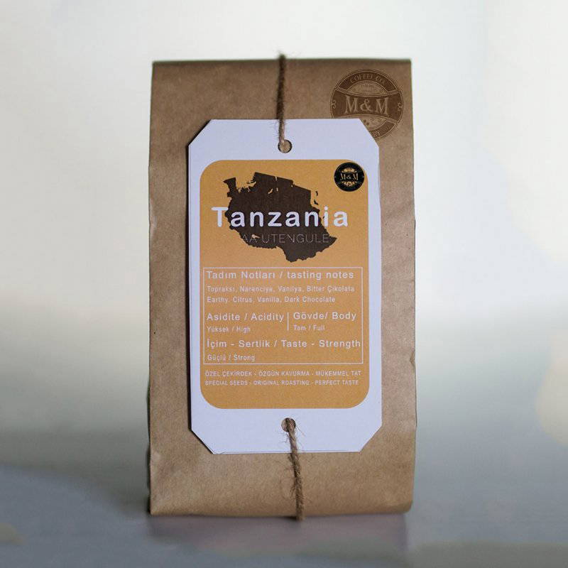 M & M Coffee Roastery Tanzania Utengule Estate Espresso Öğütülmüş Kahve
